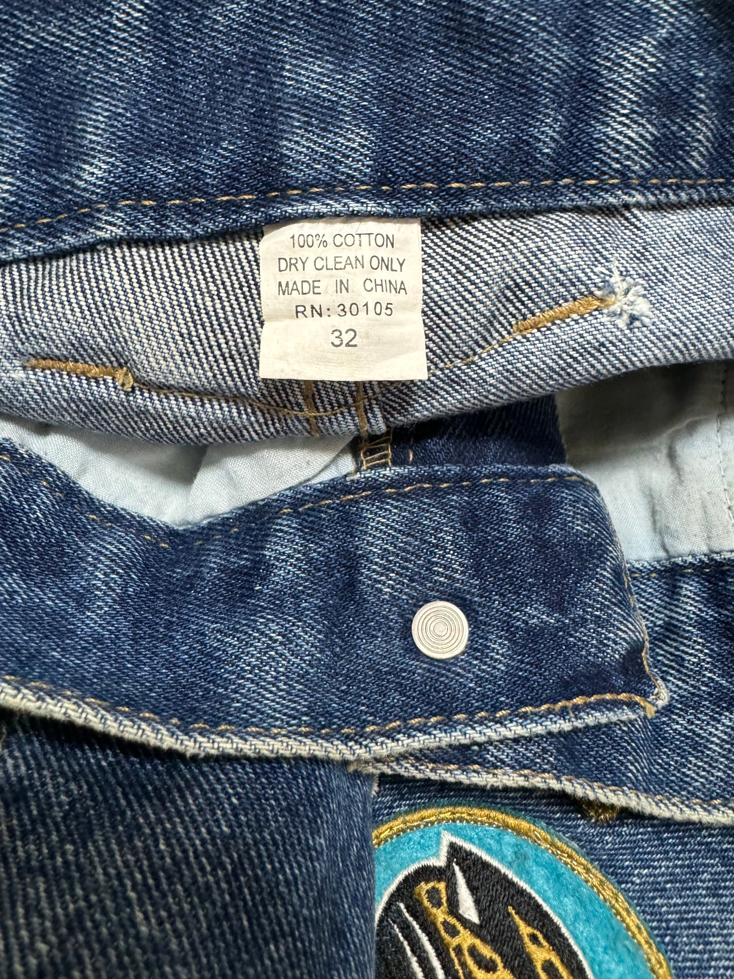 00’s Reebok NFL denim pants