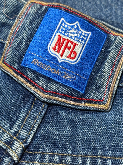 00’s Reebok NFL  denim pants